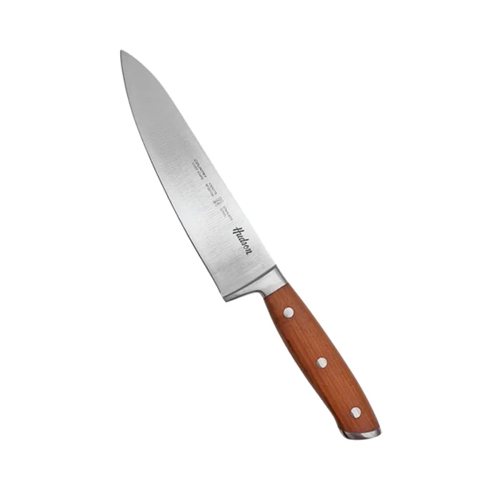 Cuchillo Hudson Country con mango de madera 7"