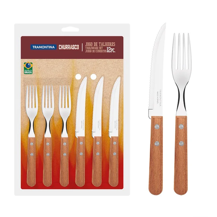 Set de 12 cubiertos Dynamic blíster