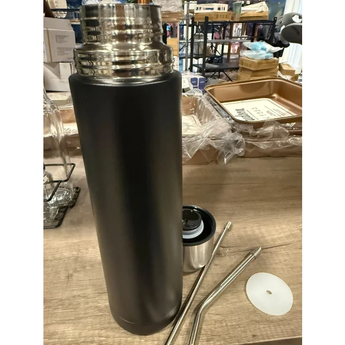Termo Autocebante Negro 750ml