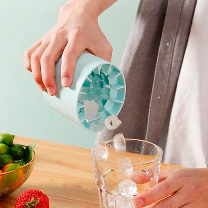 Molde de Silicona Para Hielo Circular