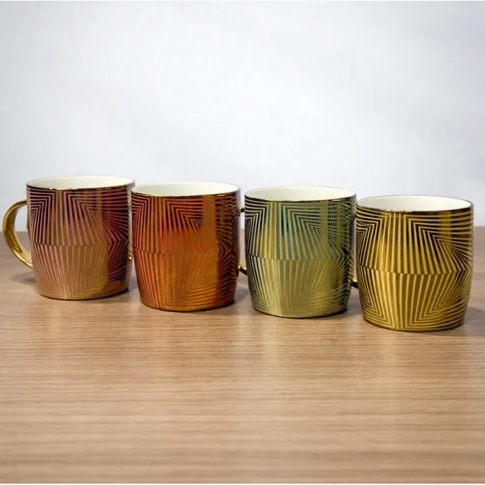 Taza cromada Gold