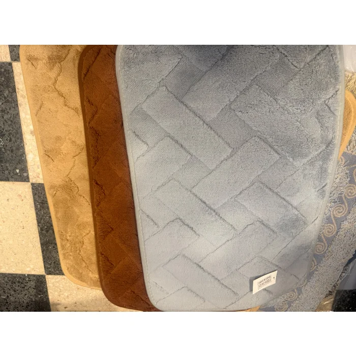 Alfombra De Baño Texturizada