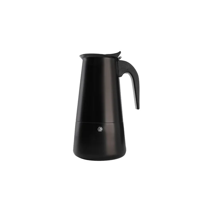 Cafetera italiana Hudson de acero inoxidable
