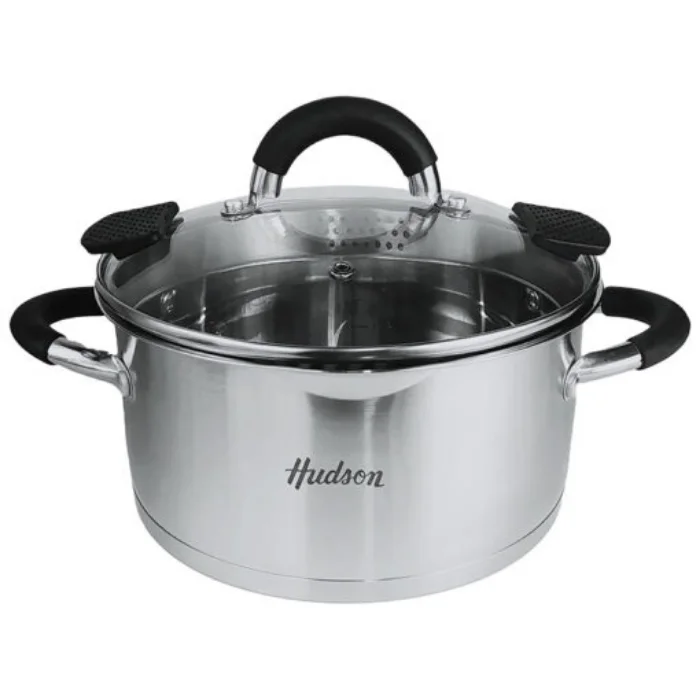 CACEROLA 24 Cm ACERO INOX.HUDSON