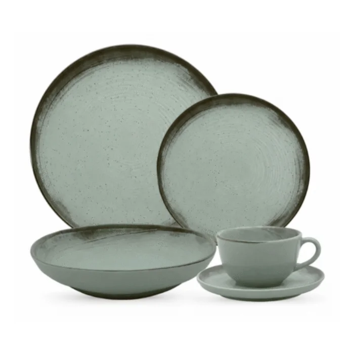 JUEGO VAJILLA PORCELANA 20 PZAS.PACIFICO OXFORD